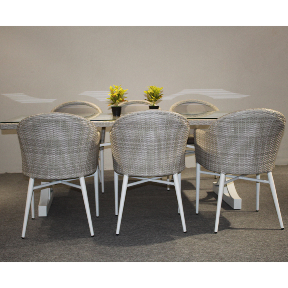 Discount 7 Pieces Luxury PE Ra - Outdoor Furniture Factory บทวิจารณ์และราคา
