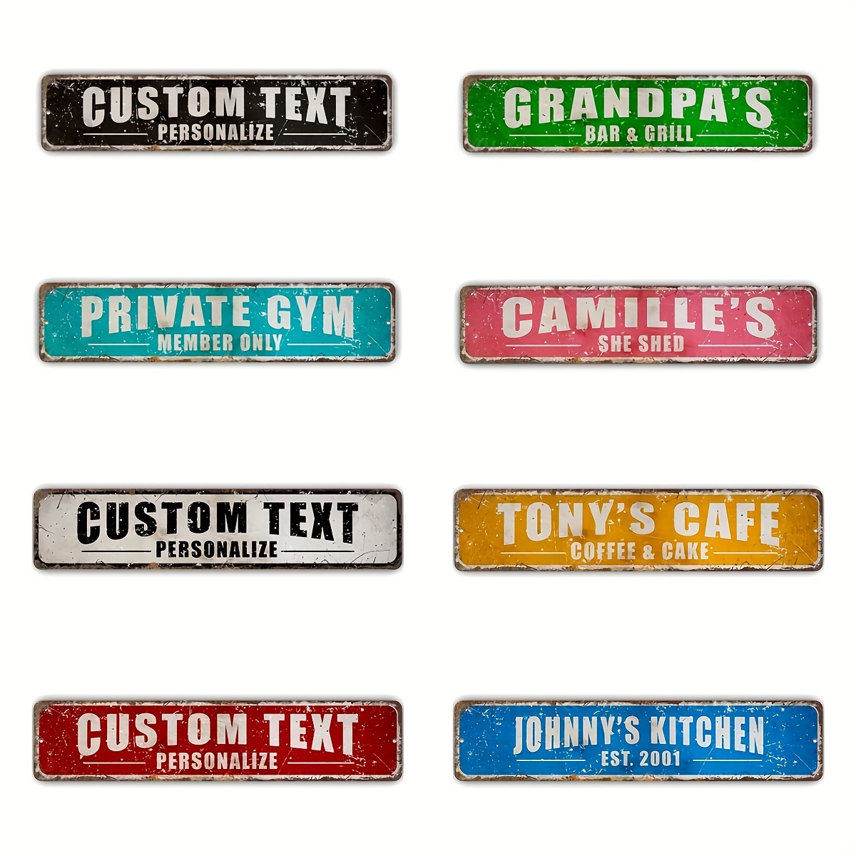 Personalized Custom Road Metal - Outdoor Furniture Metal บทวิจารณ์และราคา