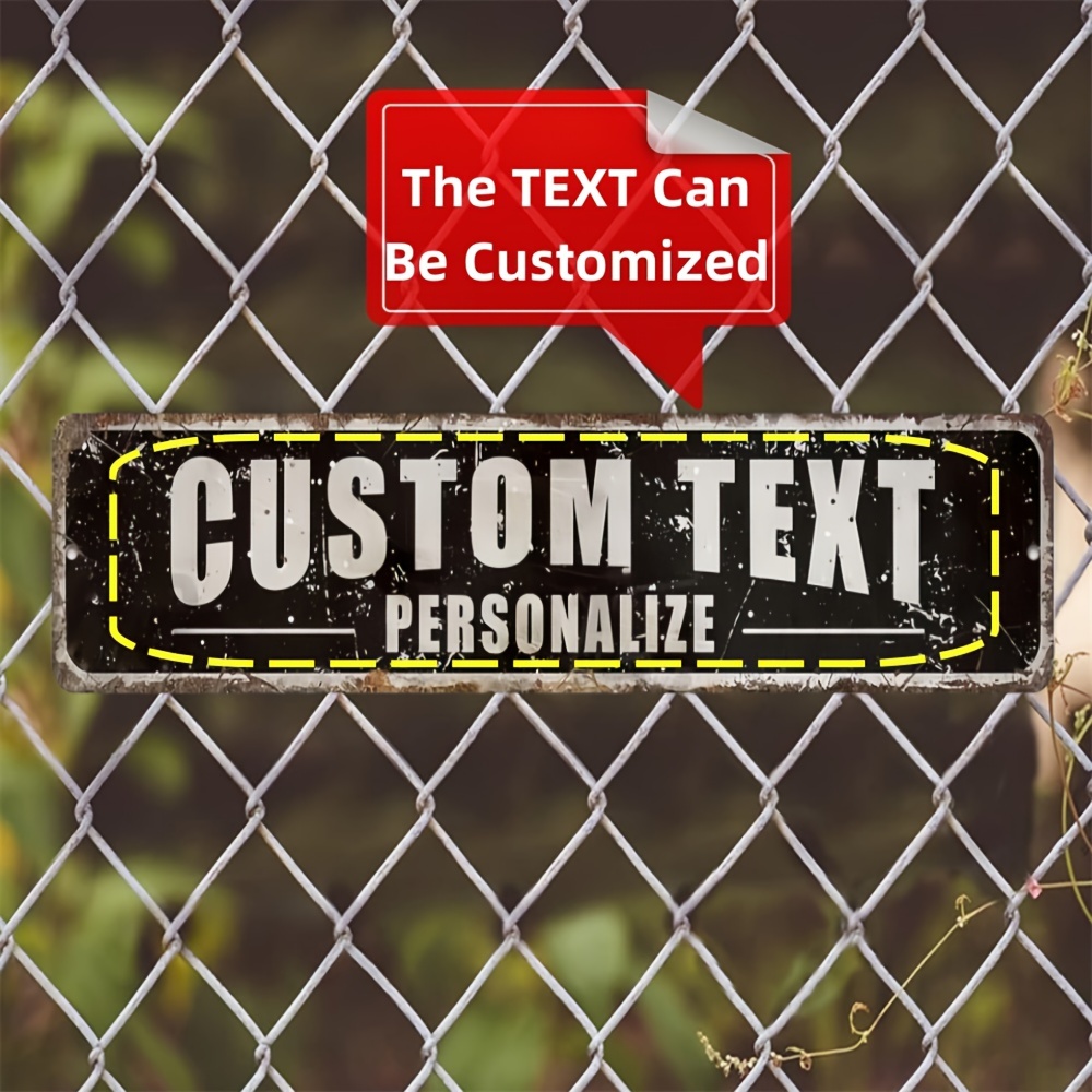 Personalized Custom Road Metal - Outdoor Furniture Metal บทวิจารณ์และราคา