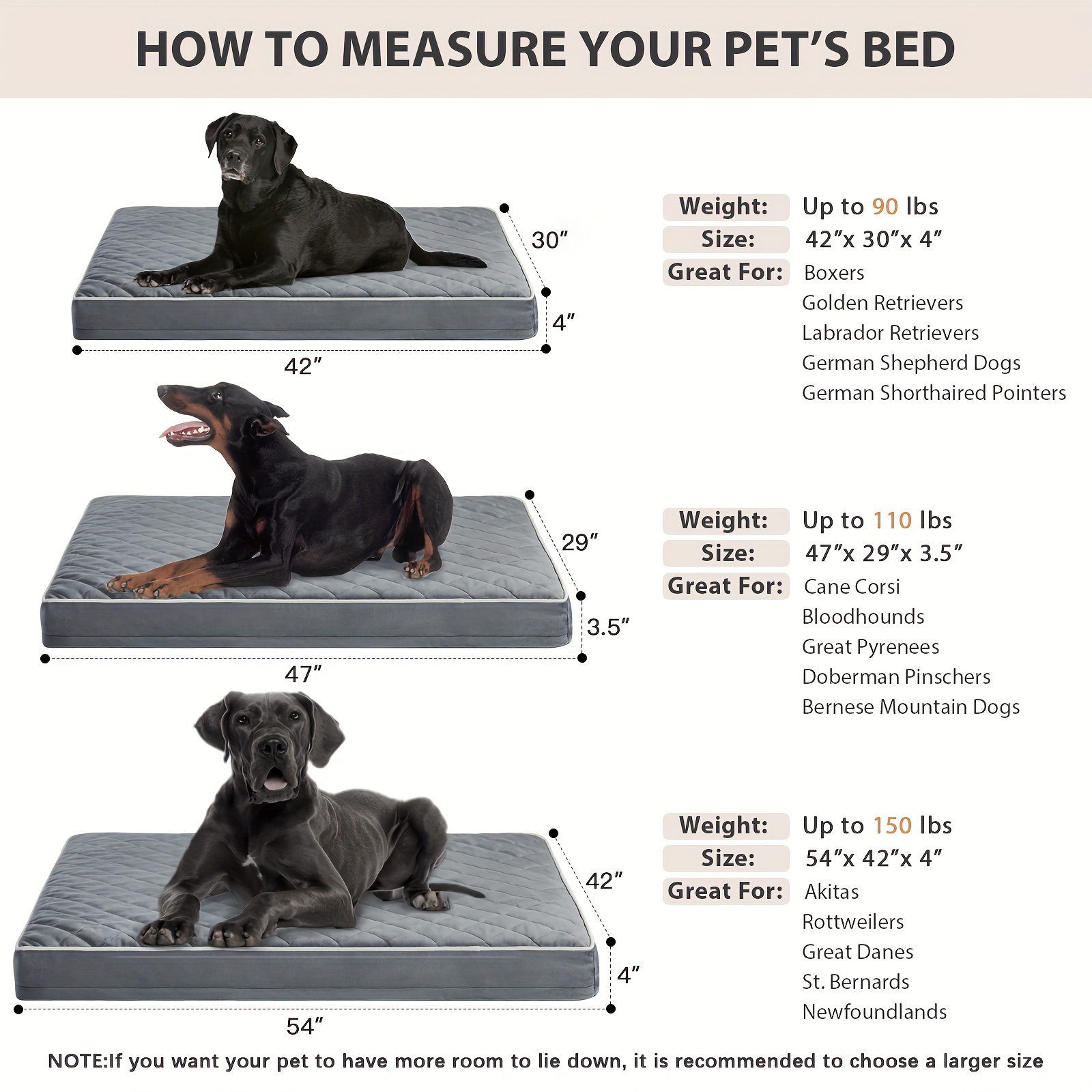 Extra Large Dog Bed With Remov - Outdoor Furniture Cover Xl บทวิจารณ์และราคา