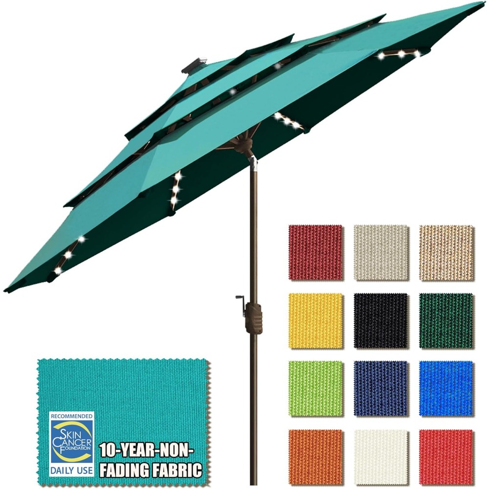 USA 10-Year-Non-Fading Solar 9 - Outdoor Furniture Year Round บทวิจารณ์และราคา