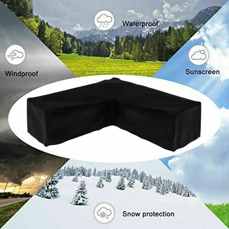 Outdoor L-shaped Outdoor Sofa  - Outdoor Furniture Cover Xl บทวิจารณ์และราคา
