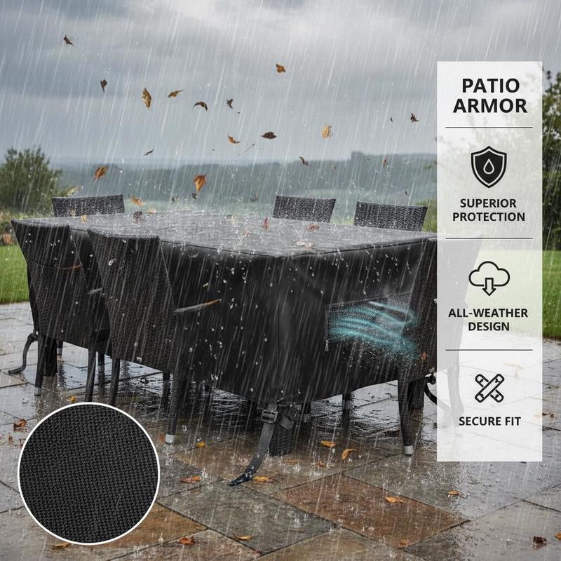 Outdoor Table Set Protector 74 - Outdoor Furniture Designer บทวิจารณ์และราคา