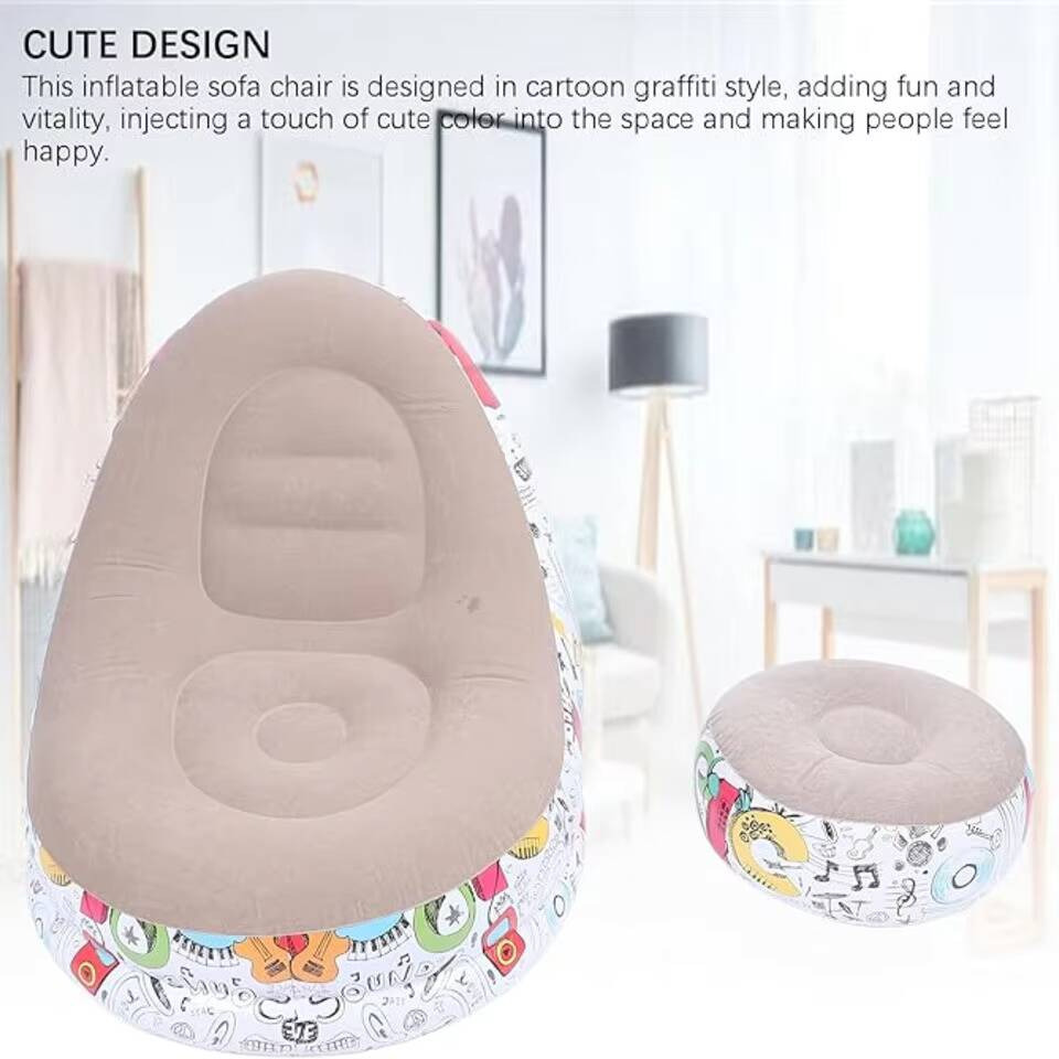 Modern Eco-flocked PVC Inflata - Outdoor Furniture Designer บทวิจารณ์และราคา