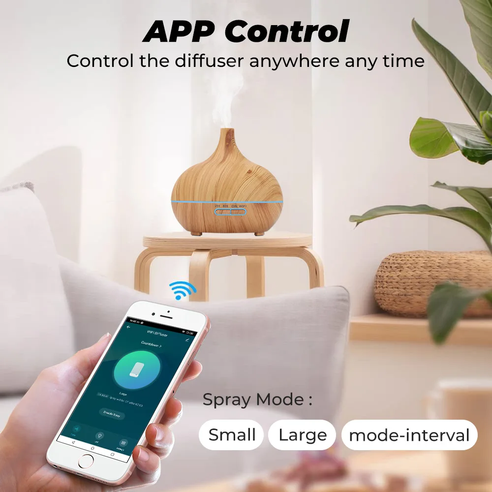 Tuya WiFi Smart Air Humidifier - Outdoor Furniture Oil บทวิจารณ์และราคา