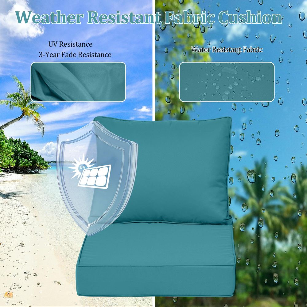 Chair Cushion, 24 x 24 Inch Wa - Outdoor Furniture Cushions 24 X 24 บทวิจารณ์และราคา