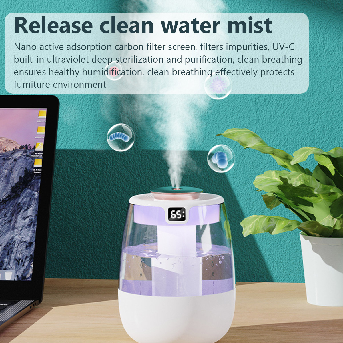 1.3L Air Humidifier Double Spr - Outdoor Furniture Oil บทวิจารณ์และราคา