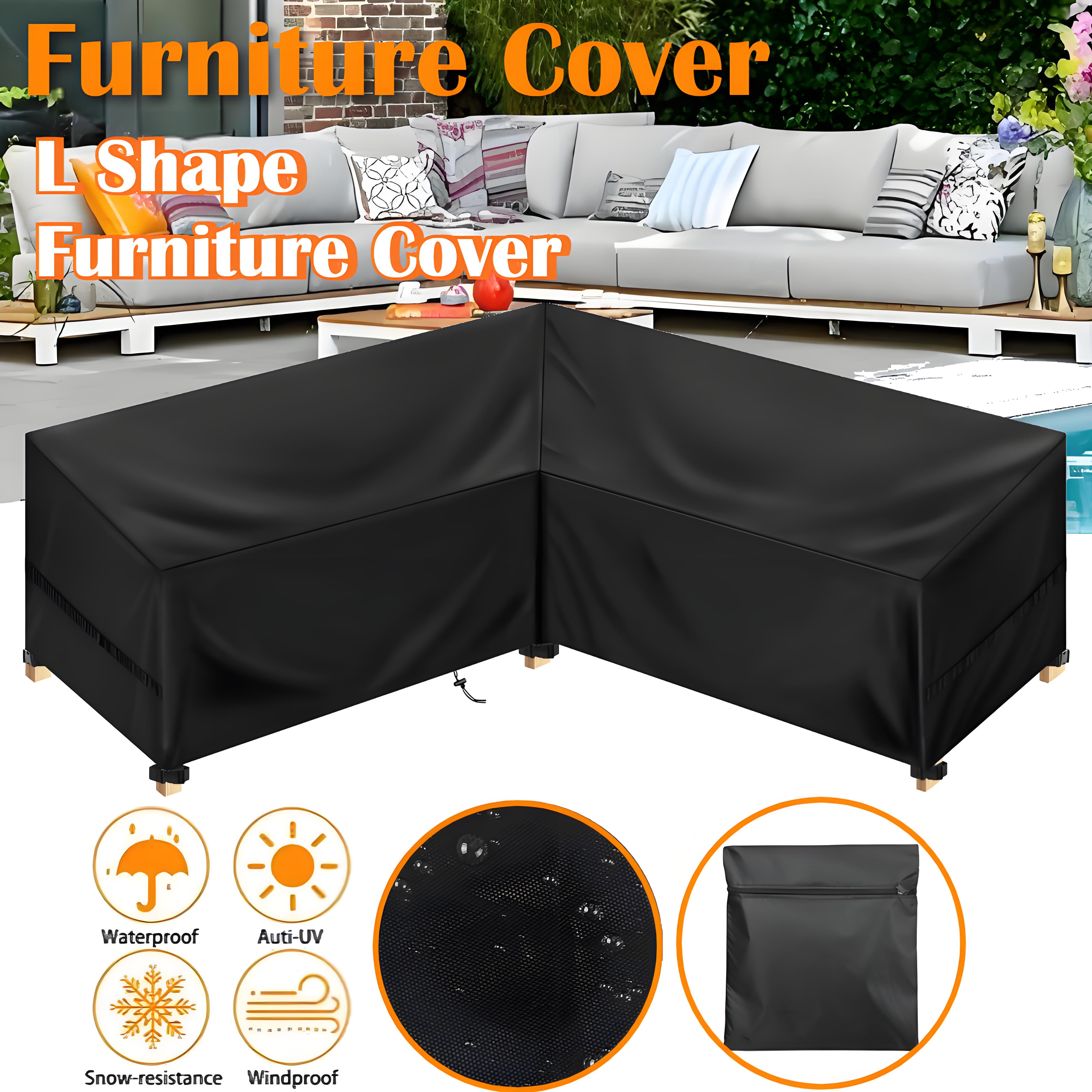 L Shape Furniture Waterproof C - Outdoor Furniture Cover Xl บทวิจารณ์และราคา