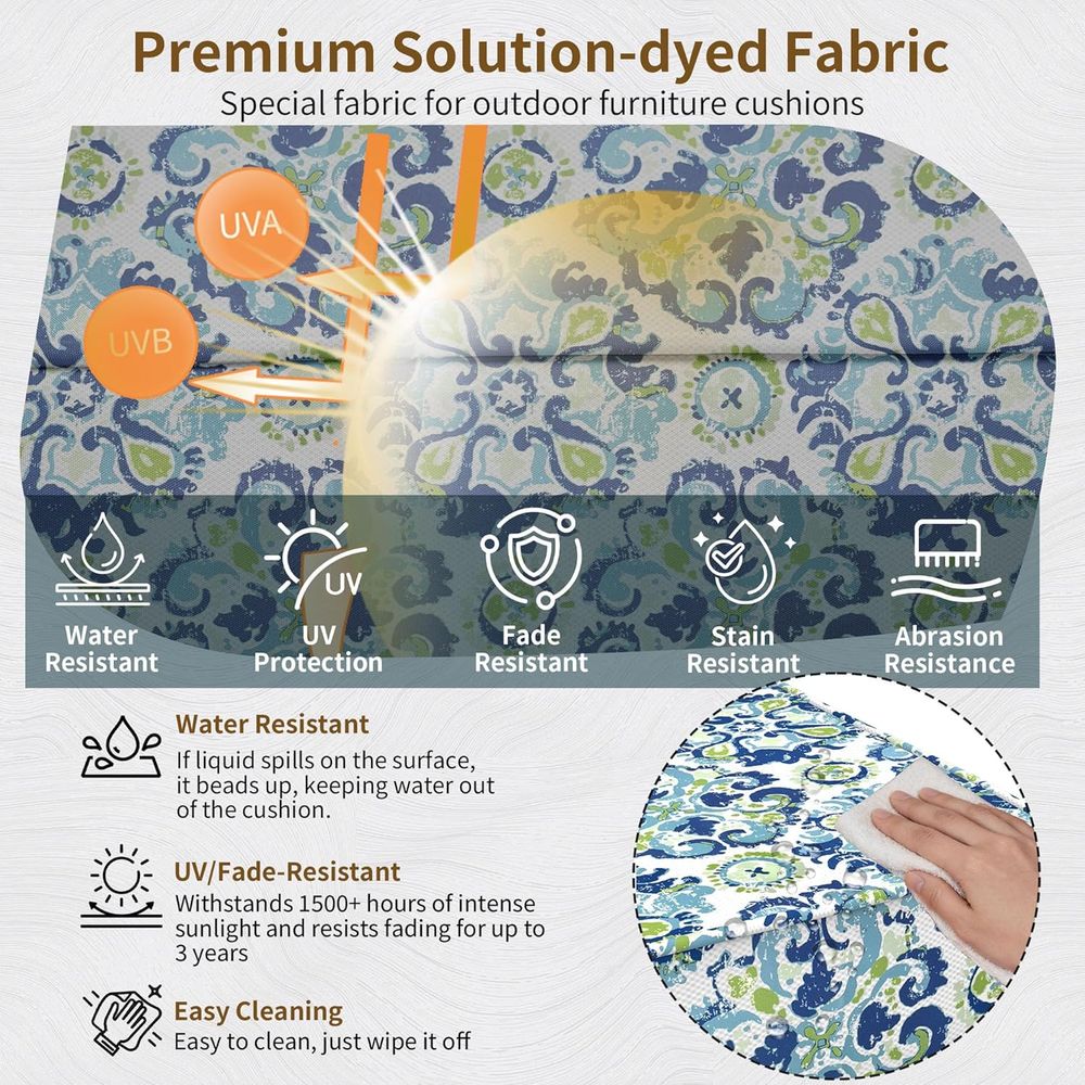 24x24 Outdoor Chair Cushion Se - Outdoor Furniture Cushions 24 X 24 บทวิจารณ์และราคา